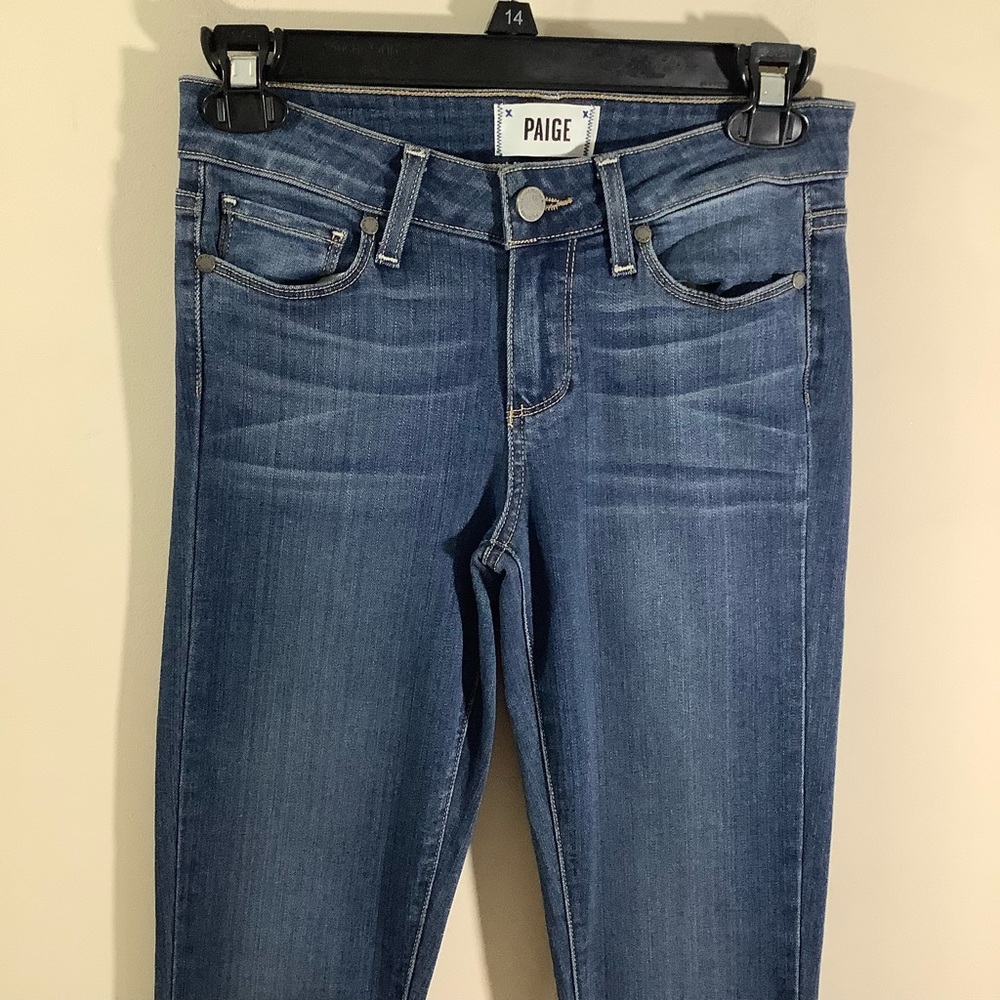 Paige Verdugo Ankle Stretch Jeans Tristan - Picture 2 of 11